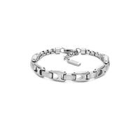 Diesel Bracelet homme en acier inoxydable avec fermoir mousqueton