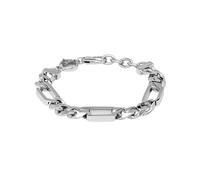 Diesel Bracelet Pour Homme En Acier, Longueur : 180-195mm, Largeur : 11.5mm, Hauteur : 5.5mm Bracelet En Acier Inoxydable Argenté, DX1351040