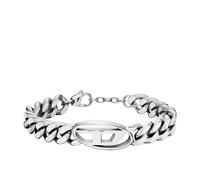 Diesel Bracelet pour homme, bracelet en chaîne en acier inoxydable, longueur : 198mm+18mm, largeur : 32mm, hauteur : 15.5mm, DX1432040