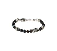 DIESEL Bracelet noir / argent, Taille One Size