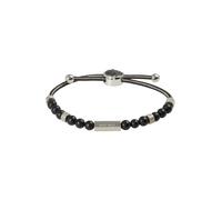 Diesel Homme, Bracelet en perles semi-précieuses avec fermoir à glissière