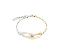 DIESEL Bracelet or / argent, Taille One Size