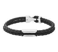 Diesel Bracelet synthétique pour homme avec fermeture à crochet