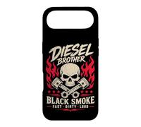 Diesel Brother Skull Pistons Graphic Smoke Fast Dirty Loud Coque pour iPhone Air
