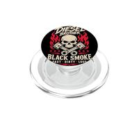 Diesel Brother Skull Pistons Graphic Smoke Fast Dirty Loud PopSockets PopGrip pour MagSafe