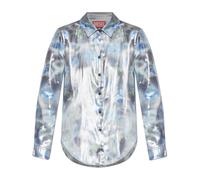 Diesel - C-Ronor-S2 Shirt - Femme - Blouses et Chemises - Gris - Taille: 40 FR
