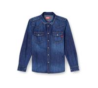 Diesel - Camicia in Denim D-Vega - Homme - Chemises - Bleu - Taille: XL