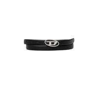 Diesel OVAL D LOGO B-1DR STRASS women Belts black taille: 85 CM
