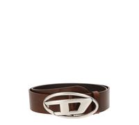 DIESEL Ceinture chocolat / argent, Taille 90