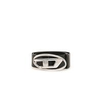 Diesel - Ceinture en cuir avec boucle Oval D - Homme - Accessoires - Noir - Taille: 90 CM