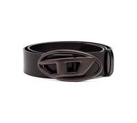 Diesel OVAL D LOGO B-1DR belt men Belts black taille: 85 CM