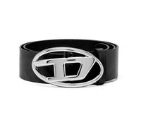 Diesel - Ceinture en cuir noir - unisex - Accessoires - Noir - Taille: 80 CM