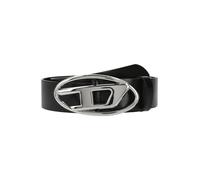 DIESEL Ceinture noir / argent, Taille 95