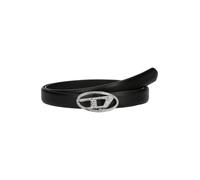 Diesel OVAL D LOGO B-1DR STRASS women Belts black taille: 90 CM