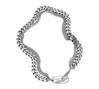 DIESEL Chaîne argent, Taille One Size