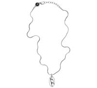 DIESEL Chaîne noir / argent, Taille One Size