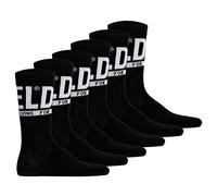 DIESEL Chaussettes noir / blanc, Taille 43-46