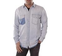 Diesel Chemise en Jean Homme (M, Bleu)
