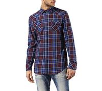 Diesel Chemise pour Homme, Bleu, S