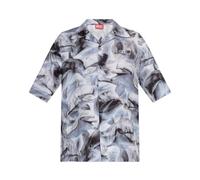 Diesel - Chemise S-Brack Imprimé Dauphins - Homme - Chemises - Multicolore - Taille: S
