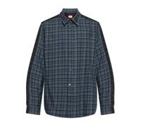 Diesel - Chemise S-Simply-Check - Homme - Chemises - Bleu - Taille: L