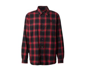 DIESEL Chemise 'S-SIMPLY' rouge / noir, Taille M