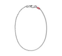 Diesel - Collier à Pendentif - Homme - Accessoires - Gris - Taille: ONE Size