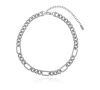 Diesel - Collier Chaîne en Acier Inoxydable - unisex - Accessoires - Gris - Taille: ONE Size