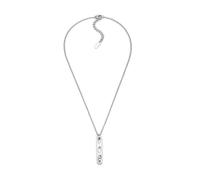 Diesel Collier pour Homme avec Logo D Ovale, DX1662040 | Acier inoxydable argenté