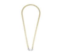 Diesel Collier pour homme en acier inoxydable 2 tons avec fermoir mousqueton