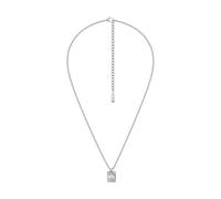 Diesel Collier unisexe en acier inoxydable argenté, DX1734040