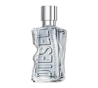 Diesel D By Diesel, Eau de Toilette pour Homme en Spray Vaporisateur, Flacon Rechargeable, Parfum Frais & Énergisant, 50 ml