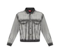 Diesel - D-Denver-Fsi Trucker Jacket - unisex - Vestes - Gris - Taille: XL