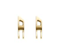 Diesel D Logo Boucles d’oreilles pour homme, DX1671710 | Acier inoxydable, doré