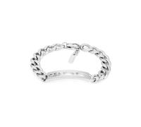 Diesel D Logo Bracelet pour homme, DX1663040 | Acier inoxydable argenté