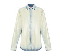 Diesel - D-Synar-Fsi1 Shirt - Homme - Chemises - Bleu - Taille: M