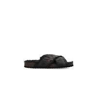 Diesel - D-Woodstock Slides - Homme - Chaussures - Noir - Taille: 44 EU