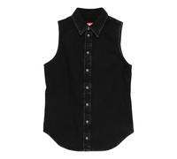 Diesel - De-Eazy-Sl Camicia - Femme - Blouses et Chemises - Noir - Taille: 36 FR