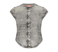 Diesel - De-Roset-S - Femme - Blouses et Chemises - Gris - Taille: 42 FR