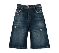 Diesel - De-Sire Short - Femme - Shorts - Bleu - Taille: W25