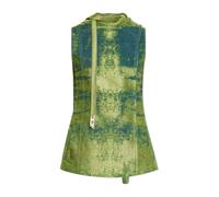 Diesel - De-Vantos-Fsi Denim Vest - Femme - Vestes - Vert - Taille: 36 FR