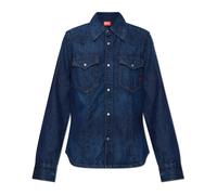 Diesel - Denim Chemises - Femme - Blouses et Chemises - Bleu - Taille: 36 FR