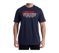 Diesel - Denim Division T-Shirt - Homme - Tops - Bleu - Taille: L