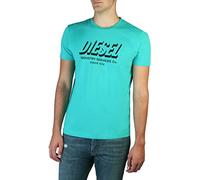 Diesel Diegos A5 Short Sleeve T-shirt Bleu L Homme