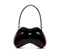 Diesel - Double-D Shoulder Bag - Femme - Sacs - Brun - Taille: ONE Size