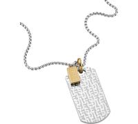 Diesel DX1431931 Collier Femme Acier inoxydable Bicolore Or 65 cm
