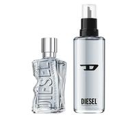 Diesel, Eau de Toilette Pour Homme D by Diesel 50 ml + Recharge 150 ml, Lot de 2 Produits