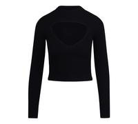 Diesel, Femme, Pulls, Noir, Taille: 38 FR Wool Cut-Out Top