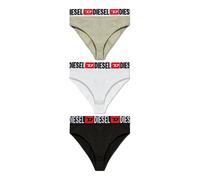Diesel, Femme, Sous-vêtements, Multicolore, Taille: 42 FR Pack de trois briefs Ufpn-Blanca-R-Threepack