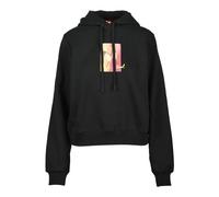 Diesel, Femme, Sweatshirts et sweats à capuche, Noir, Taille: 36 FR SweaT-shirt Court en Coton